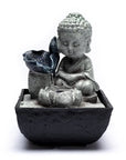 Fontana d'acqua Zen con Buddha piccolo - Luce LED integrata - clorophilla-shop