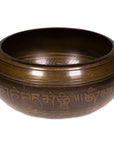 Campana Tibetana incisa con Tara e Mantra 550g - clorophilla-shop