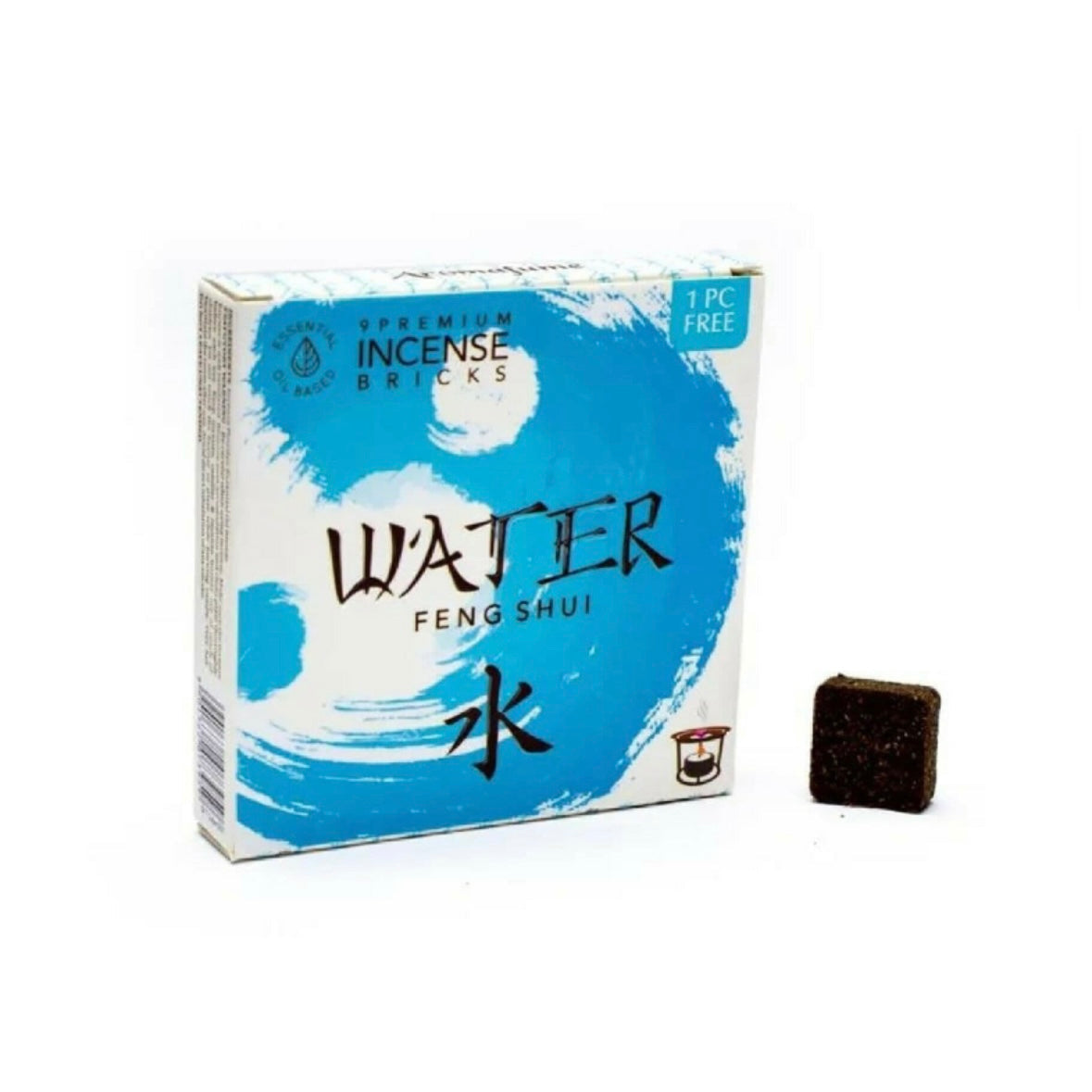 Aromafume Feng Shui WATER Mattoncini Incenso Elemento Acqua - Niente fumo e cenere - clorophilla-shop