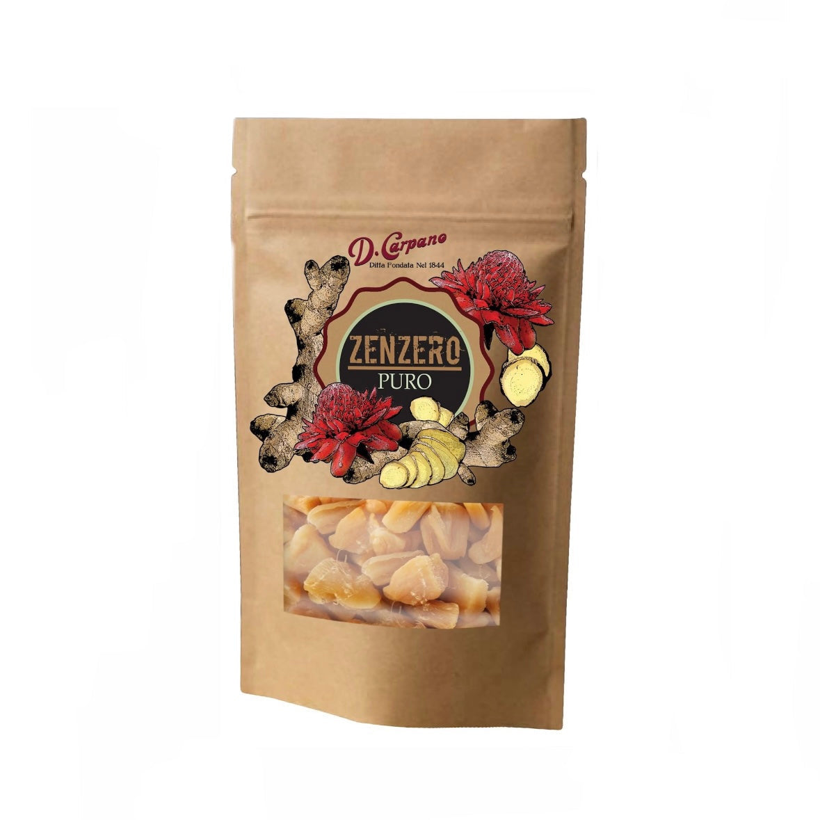 Carpano Zenzero disidratato Puro - 100g - clorophilla-shop