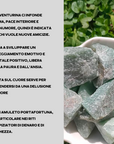 Avventurina Verde Grezza Origine Brasile - Pietra da 2-3cm - clorophilla-shop