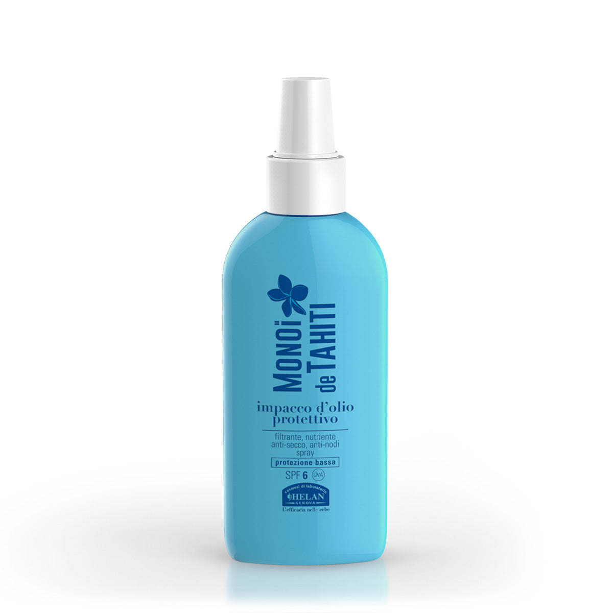 Helan Monoi de Tahiti - Impacco d'olio protettivo per capelli spray SPF6 - 100ml