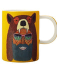 MAXWELL WILLIAMS Mug Bear Man - Tazza Decorata in Ceramica da 450 ml per Tè, Infusi e Tisane - Idea Regalo