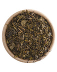 Tè verde Tuareg 100% Organico - Tè verde cinese con foglie di menta del Marocco- barattolo da 100g