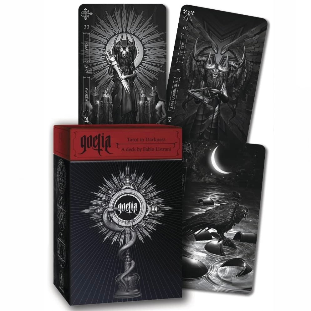 The Scarabeo "Goetia Tarot in Darkness" Tarot - 78 cards with instructions