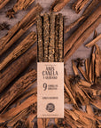 Sagrada Madre Cinnamon Incenso botanico in bastoncini - Cannella, Anice e Olibano