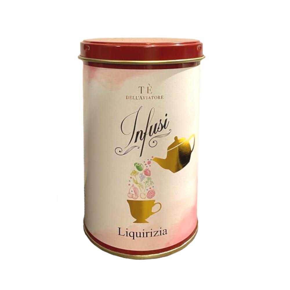 100% organic artisan licorice infusion with hibiscus, canine rose and orange peel origin Africa/ Chile - 100g