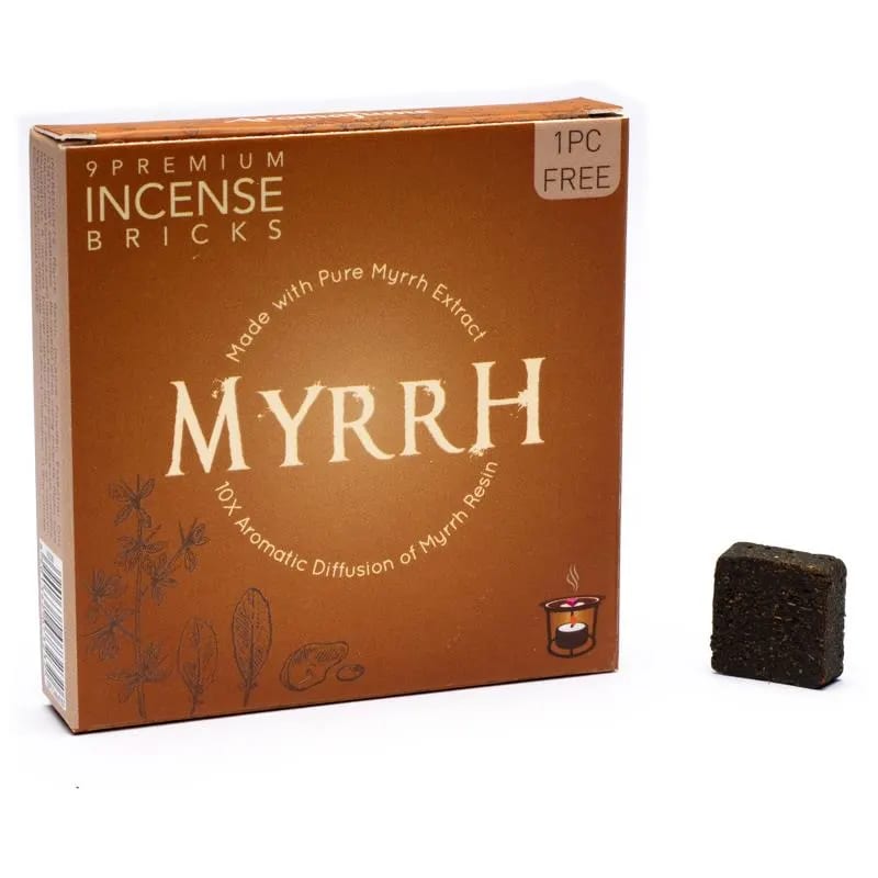 Aromafume Myrrh Mattoncini Incenso - Niente fumo e cenere - clorophilla-shop