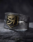 Anello Egitto Vintage con Occhio di Horus - Articolo Egiziano - Regolabile - clorophilla-shop