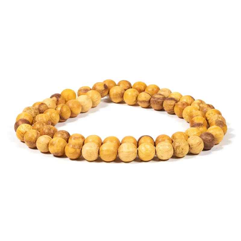 Mala Tibetana Palo Santo Elastic - Rosary necklace 50cm