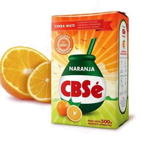 CBSÈ Yerba Mate con palo all'Arancia - 500g - clorophilla-shop