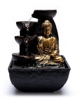 Fontana d'acqua Zen con Buddha della Compassione - Luce LED integrata - clorophilla-shop