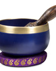 Campana Tibetana 7 Chakra Corona - Batacchio e Cuscino Inclusi - clorophilla-shop