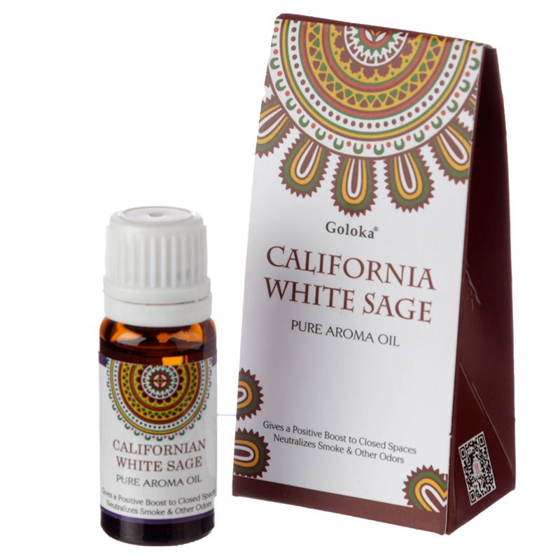 Goloka California White Sage Olio Essenziale - 10ml - clorophilla-shop