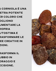 Corniola Grezza Origine Uruguay - Pietra - clorophilla-shop