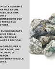 Agata Albero Grezza Origine India - Pietra da 3-5cm - clorophilla-shop