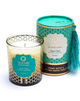 Ayurveda Candela profumata PITTA Aqua Oud - Fragranza Agarwood Assam e Aqua - clorophilla-shop