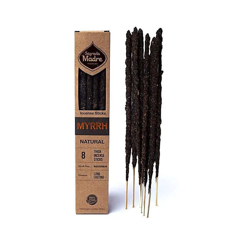 Mother Myrrh Sagrada Botanical incense in sticks - myrrh