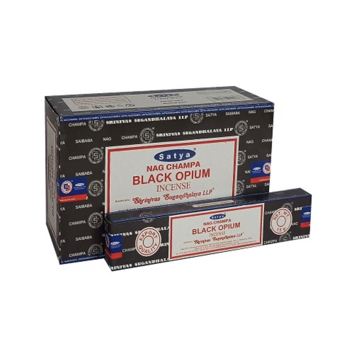 Satya BLACK OPIUM Incenso in Bastoncini Naturale 100% - Stick 15g
