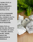 Howlite Grezza Origine Zimbabwe - Pietra da 4-7cm