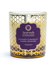 Ayurveda Candela profumata TRIDOSHA Lavender Lemongrass - Fragranza Lavanda e Citronella - clorophilla-shop