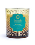 Ayurveda Candela profumata PITTA Aqua Oud - Fragranza Agarwood Assam e Aqua - clorophilla-shop
