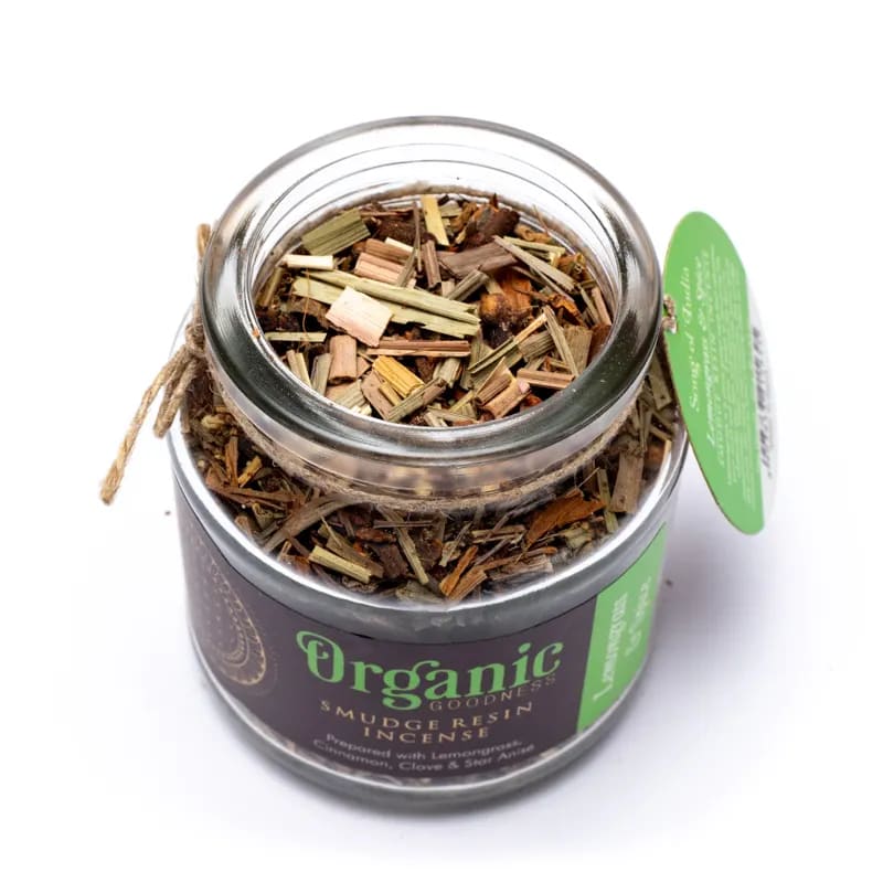 Organic Goodness resin incentive 100g - lemongrass and spices