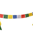 Cordone Bandierine Preghiera tibetane in cotone - 10 bandiere - clorophilla-shop