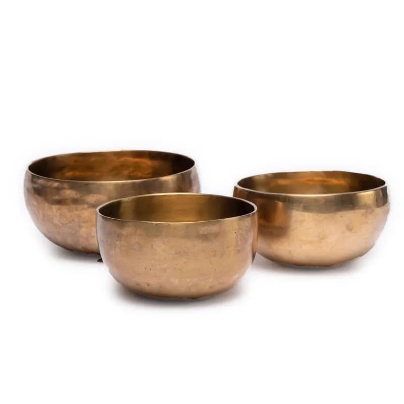 Campana tibetana Buddha della Medicina in Bronzo 12cm 300-400g - clorophilla-shop