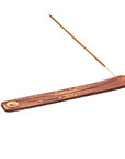 Bruciaincenso Yin e Yang in Legno per Incenso in Bastoncini - Portaincenso Stick 25cm - clorophilla-shop