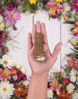 Sagrada Madre Smudge di erbe artigianali - Salvia, Mirra e Palo Santo