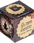 Aromafume Exotic Ohm Kit Bruciaincenso + 2 Mattoncini di Incenso - Niente Fumo e Cenere - clorophilla-shop