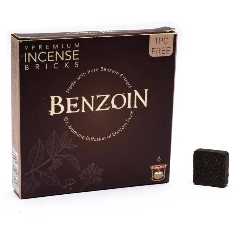 Aromafume Benzoin Mattoncini Incenso - Niente fumo e cenere - clorophilla-shop