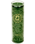 Candela profumata 4 Chakra Anahata - Lavandina, Arancia e Mandarino tangerino - clorophilla-shop