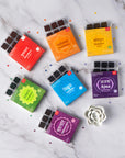 Aromafume Anahata 4 Chakra del Cuore Mattoncini Incenso 7 Chakra - 9 bricks - clorophilla-shop