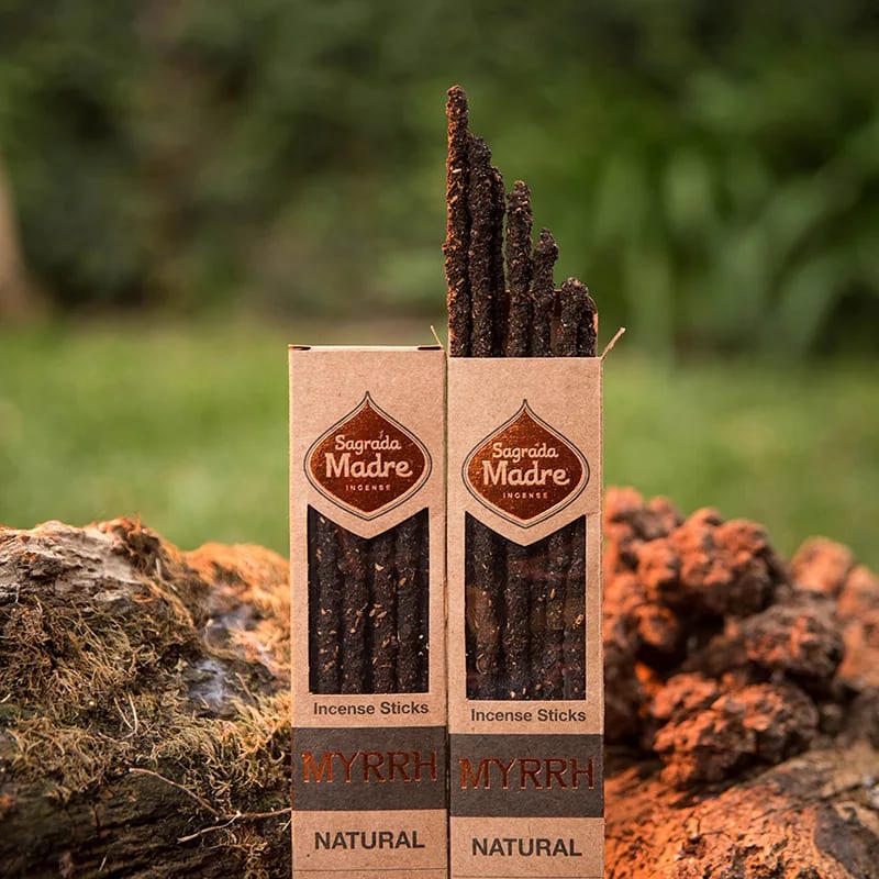 Mother Myrrh Sagrada Botanical incense in sticks - myrrh