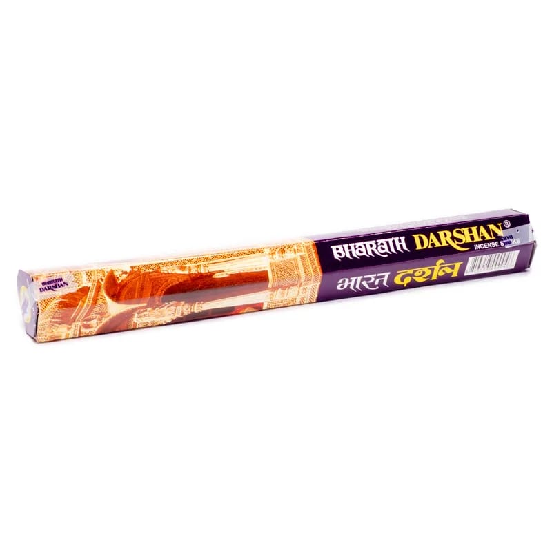 Bharath Darshan Incenso Naturale in bastoncini - Stick 20g - clorophilla-shop