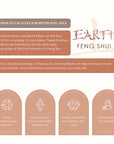 Aromafume Feng Shui EARTH Mattoncini Incenso Elemento Terra - Niente fumo e cenere - clorophilla-shop