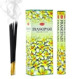 Hem Frangipani - Incenso Indiano Bastoncini Fatti a mano Frangipani - 20 Stick