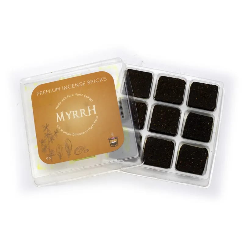 Aromafume Myrrh Mattoncini Incenso - Niente fumo e cenere - clorophilla-shop