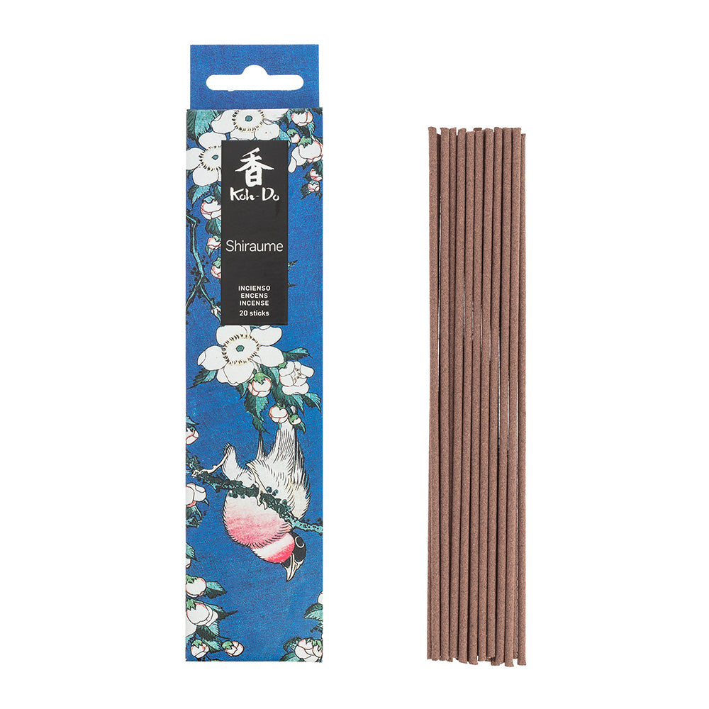 KOH -DDO Shiraume Japanese incense in sticks - White flower of the PRUNO