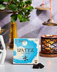Aromafume Feng Shui WATER Mattoncini Incenso Elemento Acqua - Niente fumo e cenere - clorophilla-shop