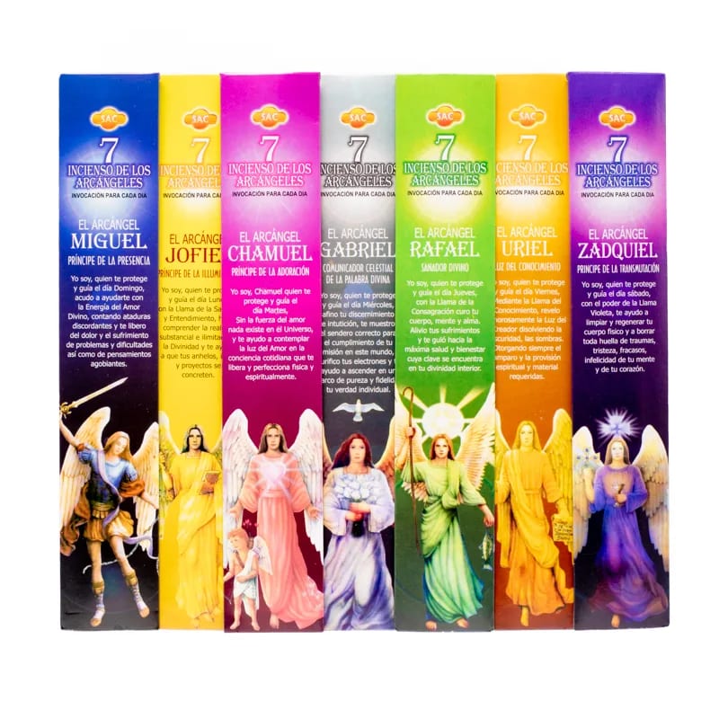 Sac Collection 7 Archangel incense in sticks - Set of 7