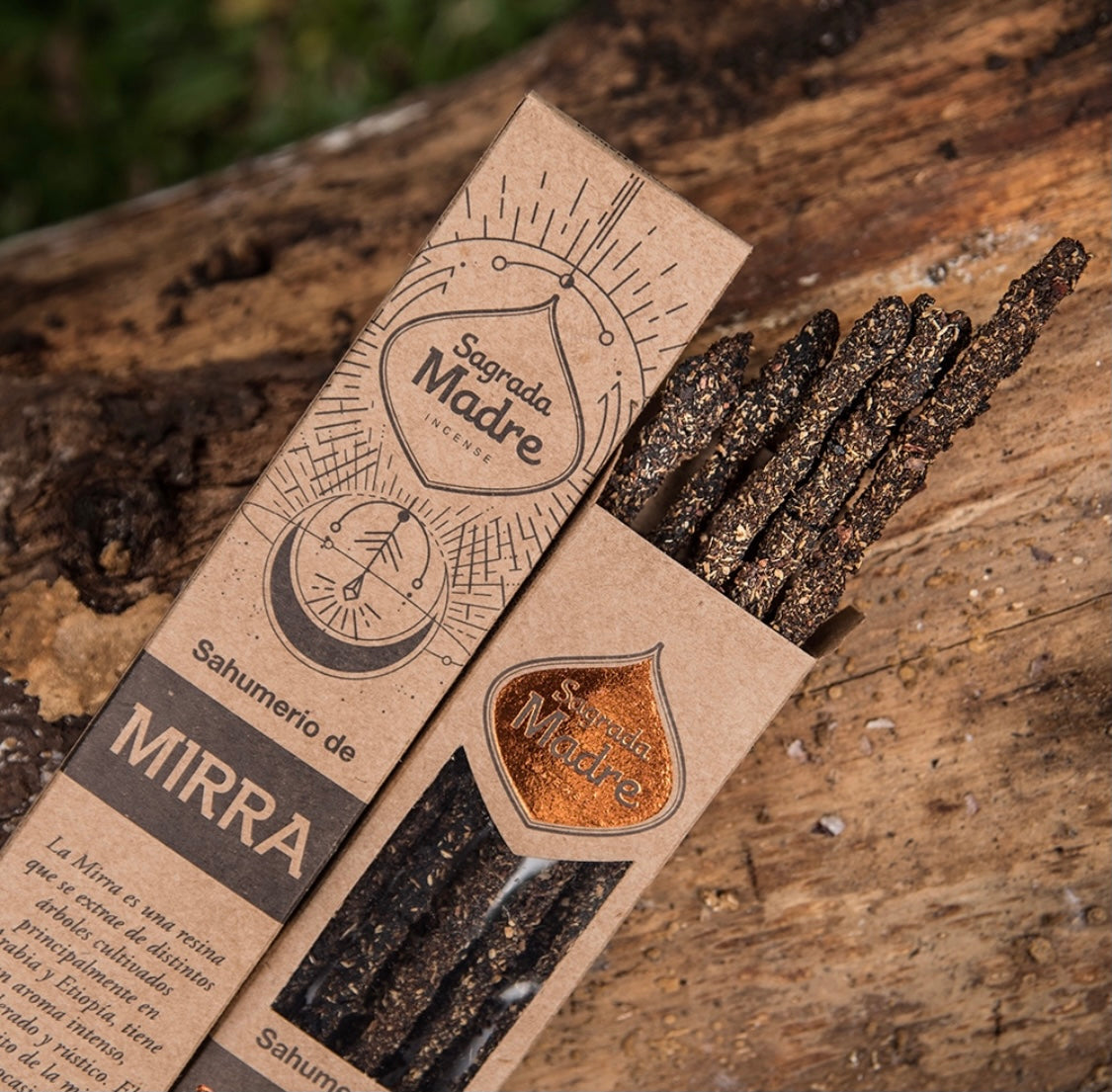 Mother Myrrh Sagrada Botanical incense in sticks - myrrh