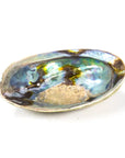 Bruciaincenso Conchiglia Naturale Paua Abalone Arcobaleno Haliotis Iris per Incenso, Smudge e Salvia Bianca - Portaincenso 12,5-15,5cm - clorophilla-shop