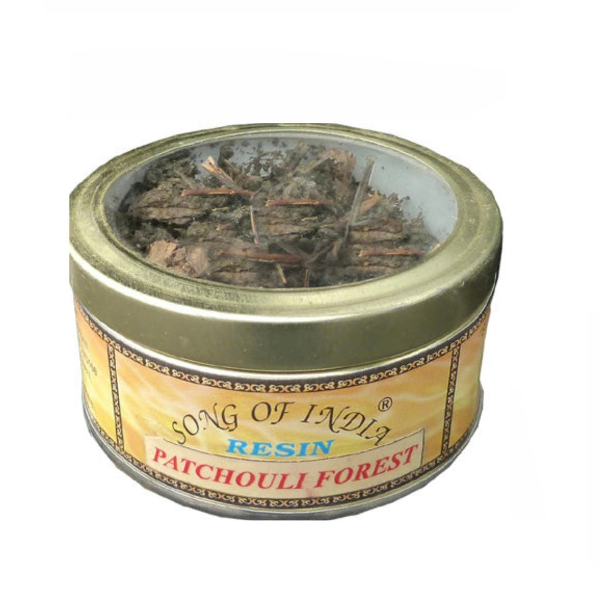 Song of India Patchouli Forest Incenso in Resina 100% Naturale - 10g