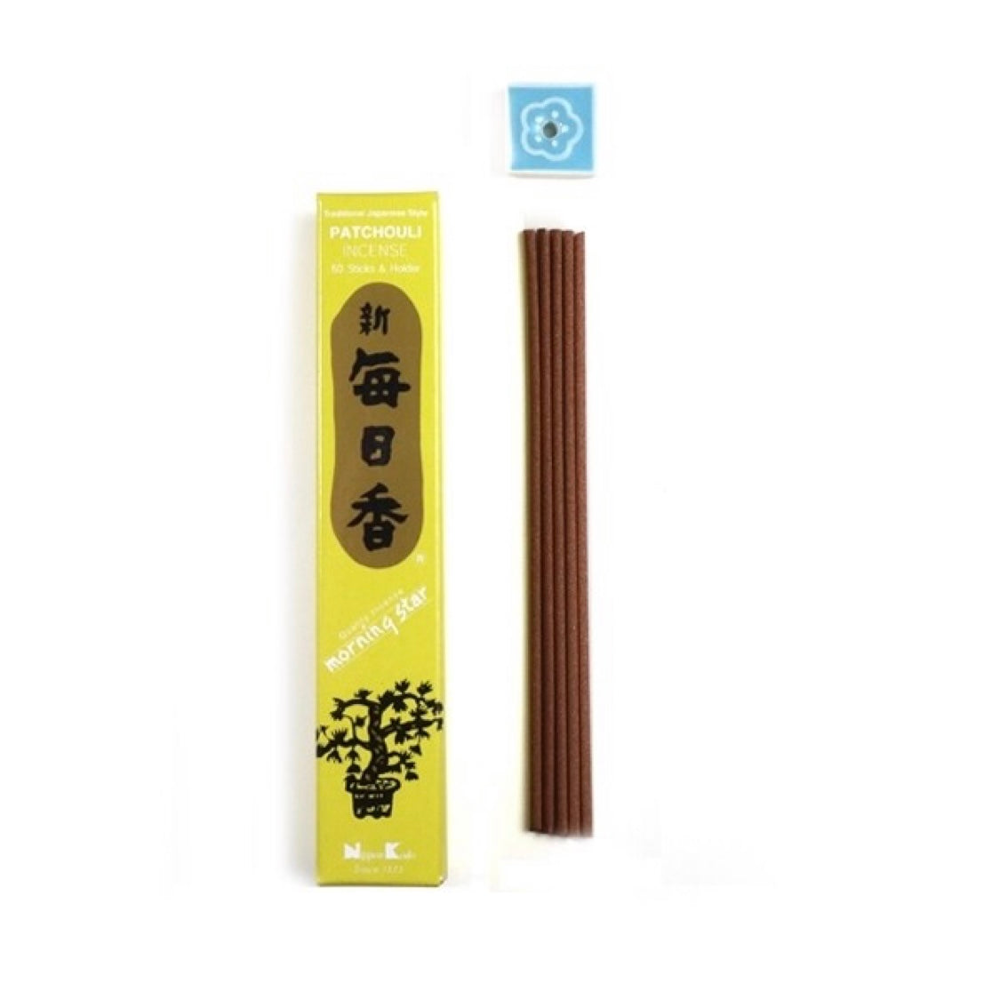 Morning Star Patchouli incenso giapponese in bastoncini - 50 stick