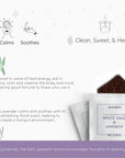 Aromafume "White Sage" Kit Bruciaincenso + 12 Mattoncini di incenso - Niente Fumo e Cenere - clorophilla-shop