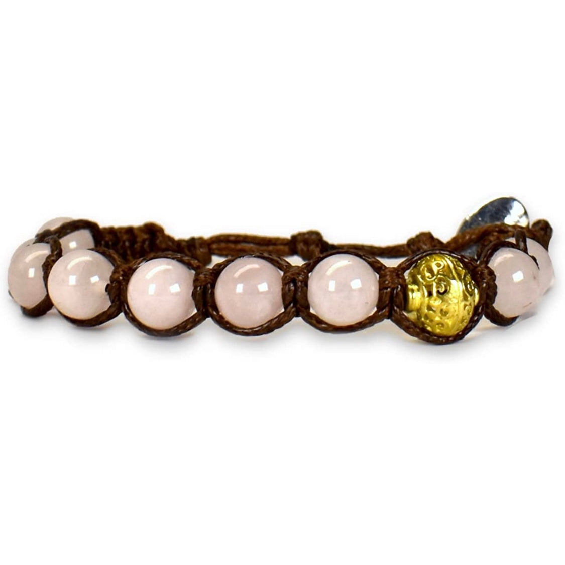 Samsara Kids Bracciale tibetano Quarzo rosa - Shamballa Bambini