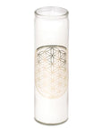 Candela profumata Fiore della Vita - Menta, Citronella e Franchincenso - clorophilla-shop